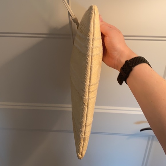 Vintage Clemente Snakeskin Purse Clutch Cream - Picture 7 of 8